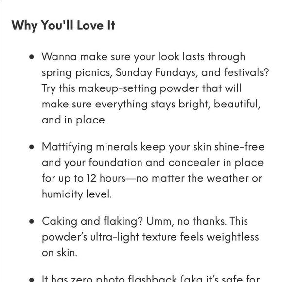 YC Collection Loose Setting Powder Color 213 - Picture 5 of 9